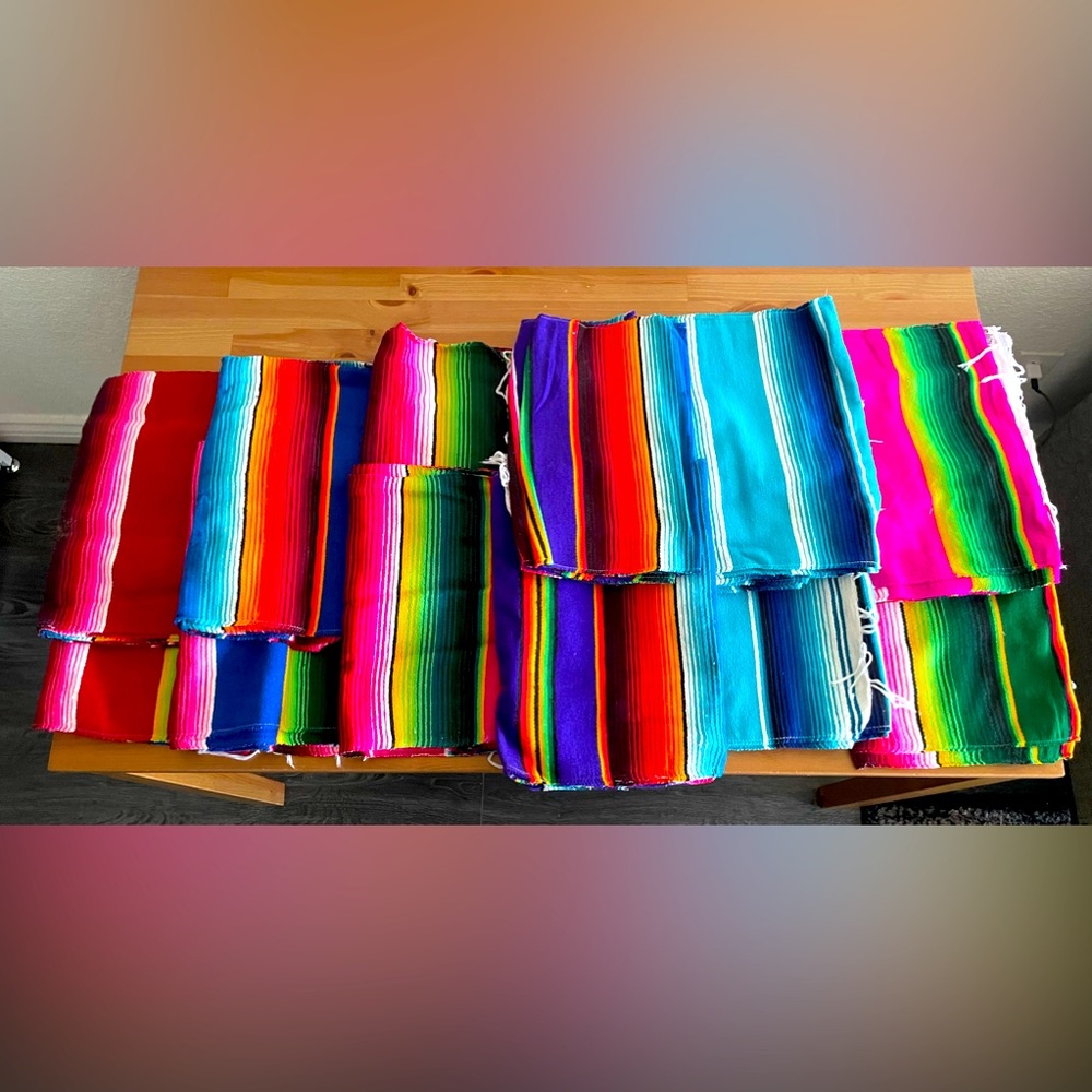 Sarape table runners